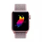 Tech-Protect Nylon szíj Apple Watch 4/5/6/7/8/9/10/11/SE (38/40/41 mm) - Rózsaszín