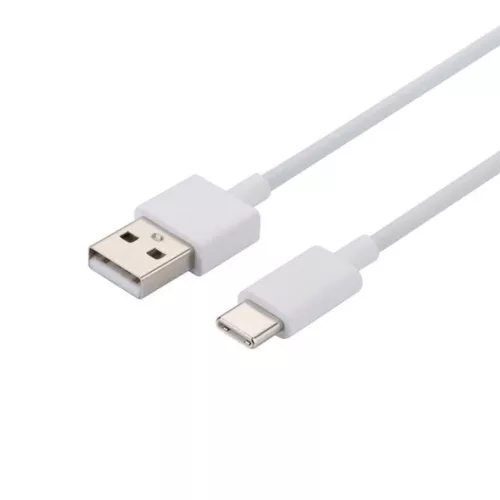 Xiaomi Eredeti USB-C Adatkábel 3A 1m Fehér (Bulk)