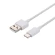 Xiaomi Eredeti USB-C Adatkábel 3A 1m Fehér (Bulk)