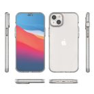 Spring Case tok iPhone 14 Plus-hoz szilikon kerettel világos rózsaszín