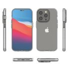 Spring Case tok iPhone 14 Pro-hoz szilikontok kerettel világos rózsaszín