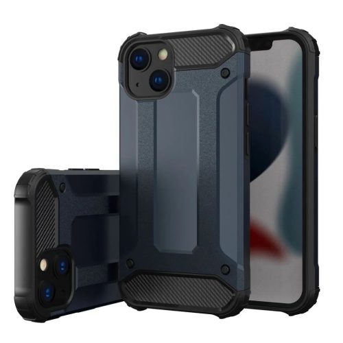 Hybrid Armor tok iPhone 14 Plus-hoz páncélozott hibrid védelem kék