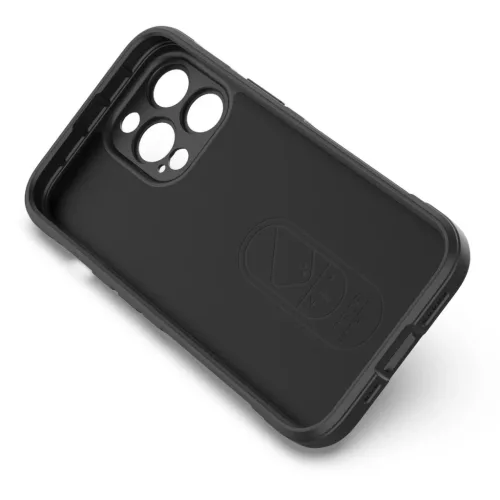 Magic Shield Case tok iPhone 13 Pro Max-hoz rugalmas páncélozott tok sötétkék