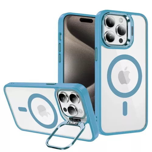 Tel Protect Kickstand Magsafe iPhone 11 tok kék