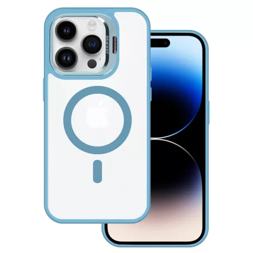 Tel Protect Kickstand Magsafe iPhone 11 tok kék