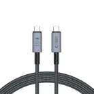 Tech-Protect UltraBoost Max USB-C 4.0 / USB-C 4.0 PD 240W 8K 40Gbps 2m kábel - szürke
