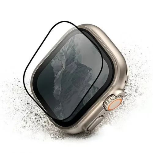 Uniq Optix Vivid üvegfólia Apple Watch Ultra 49 mm-hez applikátorral