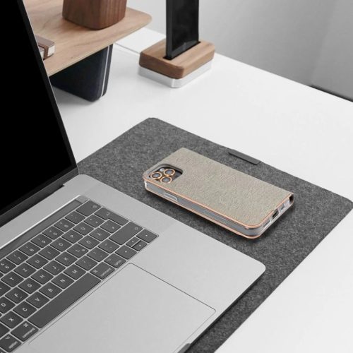 LUNA fliptok arany Samsung Galaxy A15 4G / A15 5G tok