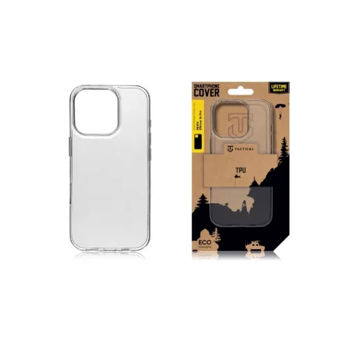 Tactical TPU tok Apple iPhone 16 Pro készülékhez átlátszó