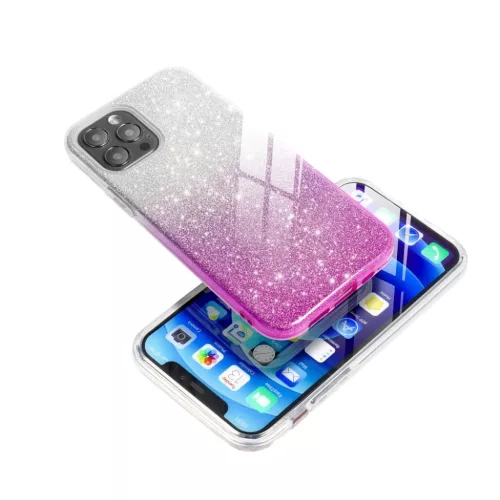 SHINING tok IPHONE 16 Pro átlátszó rózsaszín