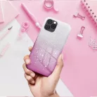 SHINING tok IPHONE 16 Pro átlátszó rózsaszín