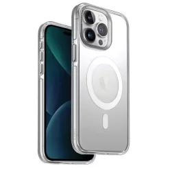   Uniq Calio Magclick Charging tok iPhone 15 Pro Max - átlátszó