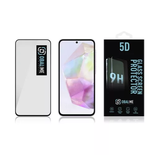 OBAL:ME 5D üvegfólia Samsung Galaxy A35 5G-hez fekete
