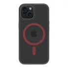 Tactical MagForce Hyperstealth 2.0 tok iPhone 15-höz fekete/piros