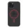 Tactical MagForce Hyperstealth 2.0 tok iPhone 15-höz fekete/piros