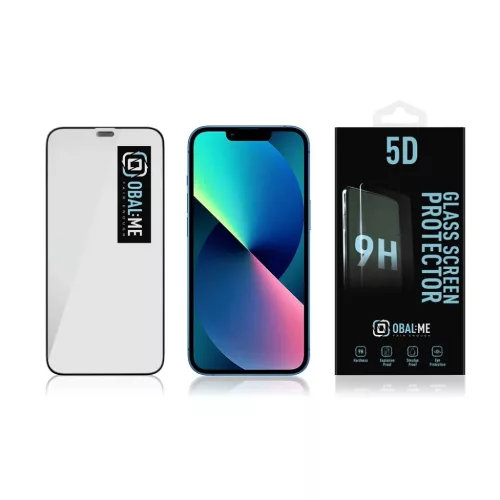 OBAL:ME 5D üvegfólia Apple iPhone 12 mini fekete