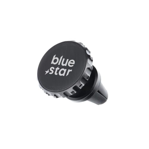 BLUE STAR CROWN MAGNETIC szellőzőrácsra rögzíthető autós telefontartó fekete