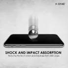 X-ONE Full Cover Extra Strong Matte üvegfólia - iPhone 15/16 Plus