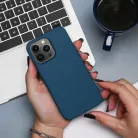 SILICONE tok IPHONE 16 Pro kék
