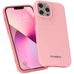   Choetech MFM ütésálló tok iPhone 13 Pro Max rózsaszín (PC0114-MFM-PK)