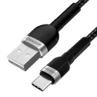 Wozinsky WNBAC1 USB-A / USB-C 2.4A kábel 1 m - fekete