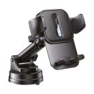 FORCELL F-Grip Guardian autós telefontartó szélvédőre/középkonzolra fekete