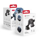 FORCELL F-Grip Guardian autós telefontartó szélvédőre/középkonzolra fekete