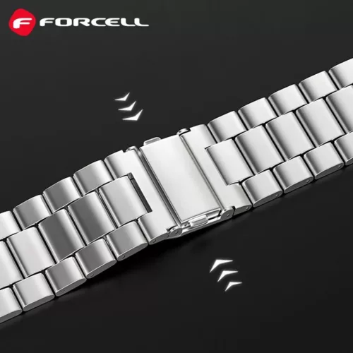 FORCELL F-DESIGN FA10 szíj Apple Watch 38 / 40 / 41 mm ezüst