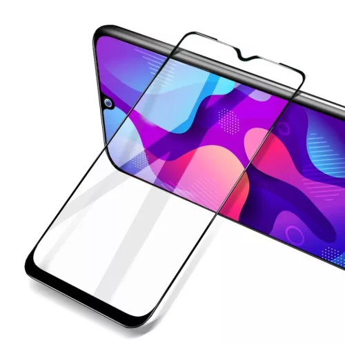 5D Teljes Ragasztórétegű Kerámia Üvegfólia - iPhone 15 Pro Max fekete