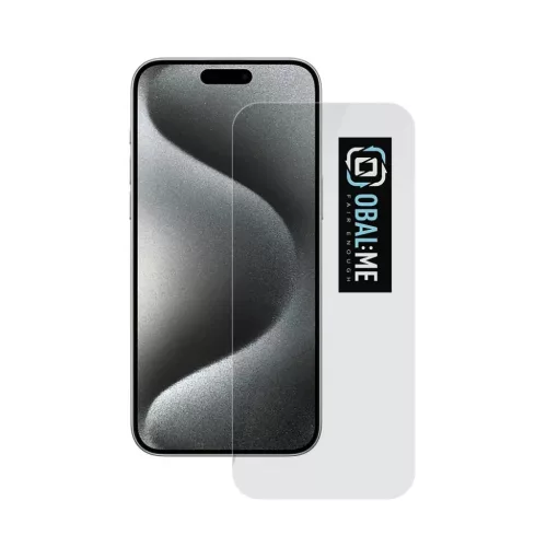 OBAL:ME 2.5D üvegfólia Apple iPhone 15 Pro Max - Átlátszó