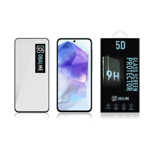 OBAL:ME 5D üvegfólia Samsung Galaxy A55 5G fekete