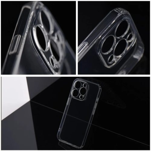 CLEAR CASE 1,5 mm tok iPhone 12 Pro Max készülékhez, átlátszó