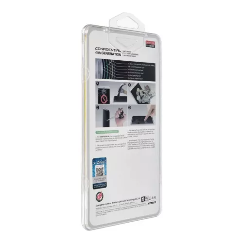 X-ONE Extreme Shock Eliminator 4th gen. Privacy - iPhone 15 Plus üvegfólia