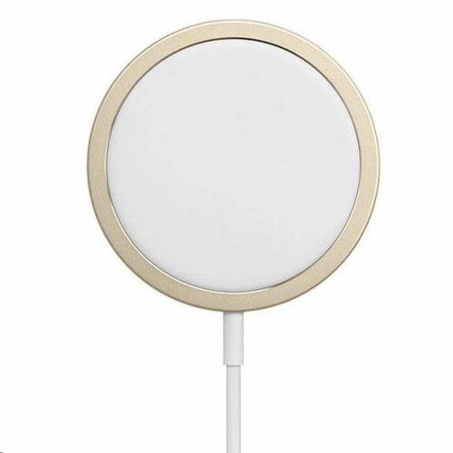 GUESS GUCBMSVSLG Vintage Vezeték nélküli mágneses iPhone 12 MagSafe töltő 15W arany