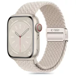   Tech-protect Nylonmag Apple Watch 4 / 5 / 6 / 7 / 8 / 9 / 10 / 11 / Se (38 / 40 / 41 Mm) Natural Titanium