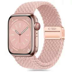   Tech-protect Nylonmag Apple Watch 4 / 5 / 6 / 7 / 8 / 9 / 10 / 11 / Se (38 / 40 / 41 Mm) Dusty Rose