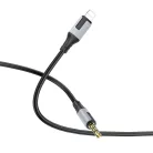 Borofone Cable BL19 Creator - jack 3,5mm - Lightning - 1 méter fekete