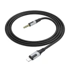 Borofone Cable BL19 Creator - jack 3,5mm - Lightning - 1 méter fekete