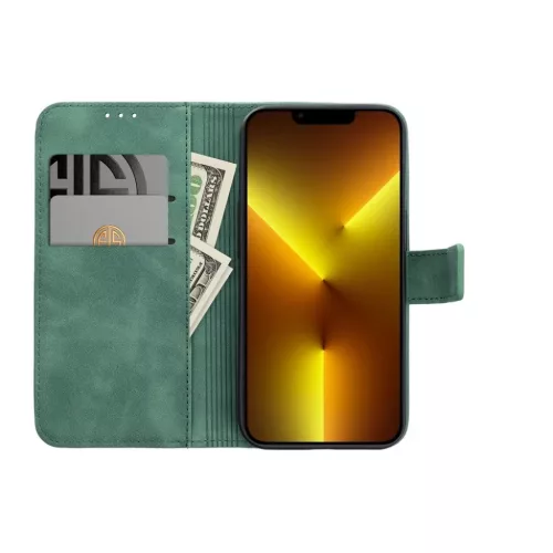 TENDER fliptok iPhone 16 Pro zöld