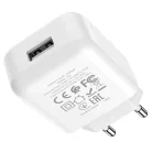 HOCO utazó töltő USB A 2A N2 fehér