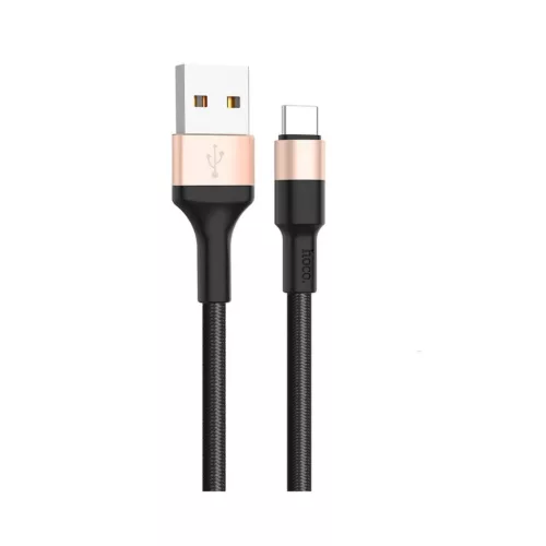 HOCO USB A - Type-C 2A X26 1 m fekete-arany kábel