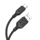HOCO Type-C USB kábel X90 1m fekete