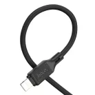 HOCO kábel USB A - Lightning 2,4A X90 1m fekete