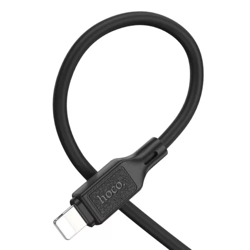 HOCO kábel USB A - Lightning 2,4A X90 1m fekete