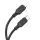 HOCO Type C - Lightning PD 20W 1 m fekete kábel