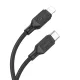 HOCO Type C - Lightning PD 20W 1 m fekete kábel