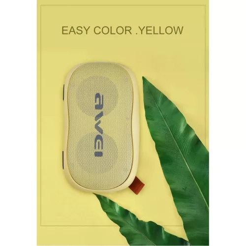 Awei Hordozható Bluetooth Hangszóró Y900 Sárga