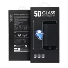 5D Full Glue edzett üvegfólia - iPhone 15 fekete