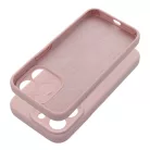 Szilikon 2mm tok iPhone 16 homok rózsaszín