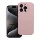 Szilikon 2mm tok iPhone 16 homok rózsaszín